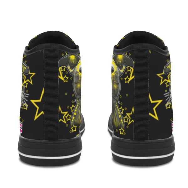 Sneaker mit Hundemotiv Motte1- Turnschuh, Sportschuh, bunt, Unisex, Grösse 36-46, Mischling, Mix, Staffordshire, AmStaff, Staff, SOKA, Listenhund