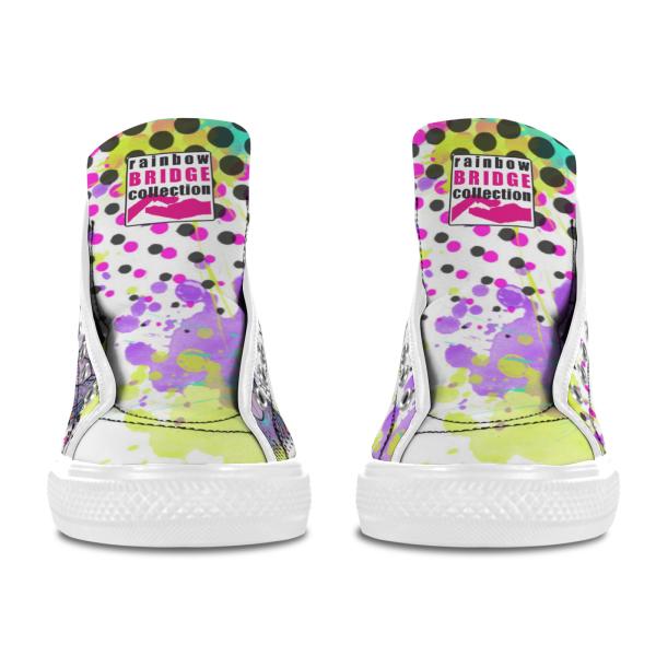 Sneaker mit Hundemotiv Mäusi - Turnschuh, Sportschuh, bunt, Unisex, Grösse 36-46, Mischling, Mix, Staffordshire, AmStaff, Staff, SOKA, Listenhund