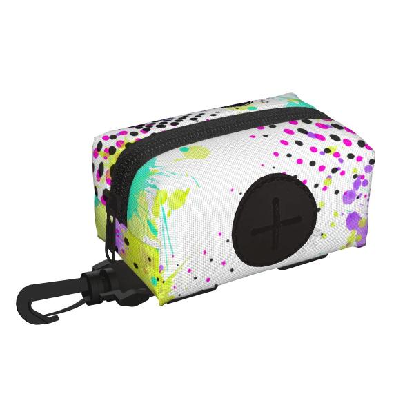 Kack & Pack mit Hundemotiv Mäusi - Hundekottütentasche, Hundekotbeutelhalter, bunt, Polyster, Amstaff, Staff, Staffordshire, SOKA, Listenhund, Mischling, Mix