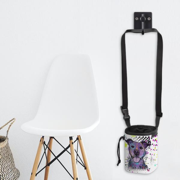 NomNom Bag Mäusi - Leckerchenbeutel, Leckerli, Futterbeutel, bunt, Oxfordstoff, AmStaff, Staffordshire, Pit, Pitbull, SOKA, Listenhund