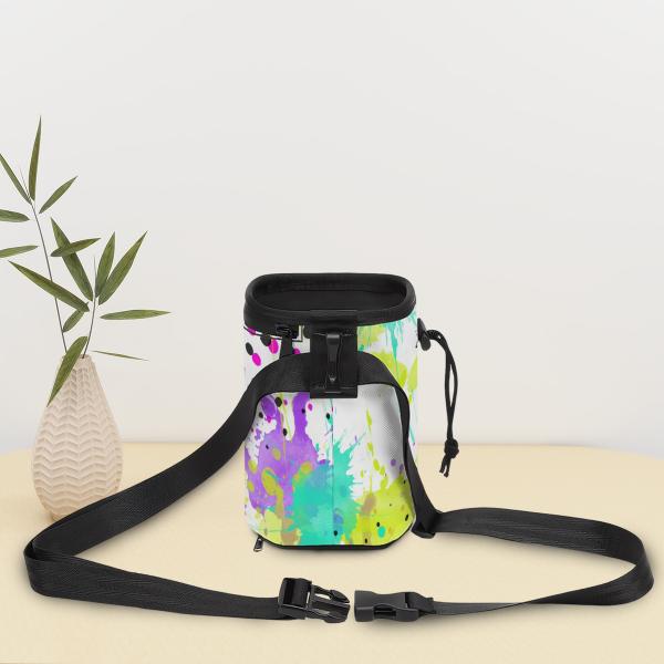 NomNom Bag Mäusi - Leckerchenbeutel, Leckerli, Futterbeutel, bunt, Oxfordstoff, AmStaff, Staffordshire, Pit, Pitbull, SOKA, Listenhund