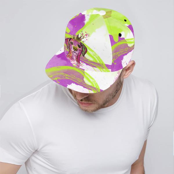 Cap Otis - Baumwoll-Polyester-Mix, verstellbar, Unisex, One Size, bunt, Mischling, Mix, Strassenhund