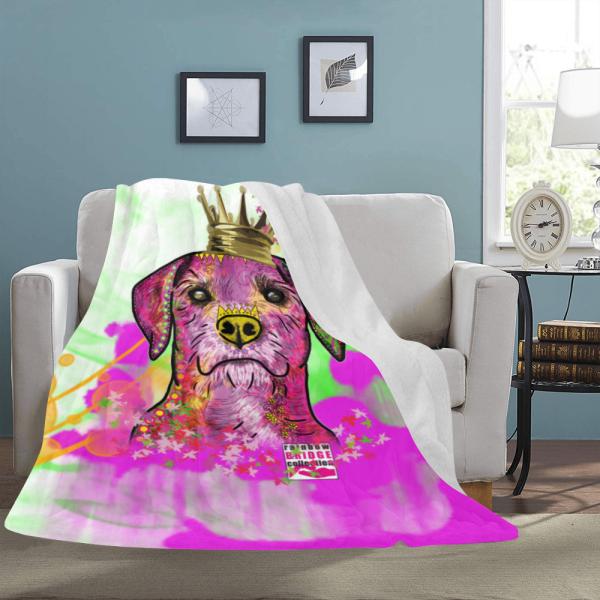 Decke Otis -  Fleecedecke, kuschlig, weich, bunt, Motive in Digitaler Popart, 152cm x 203cm, bunt, Mischling, Mix