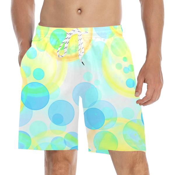 Badehose mit Hundemotiv Paolo - Badehose, Shorts, Strand, bunt, Swimwear, Bademode, Mix, Mischling, Basset Hound