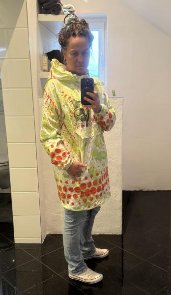 Regenjacke "mit Wunschmotiv von RBC"