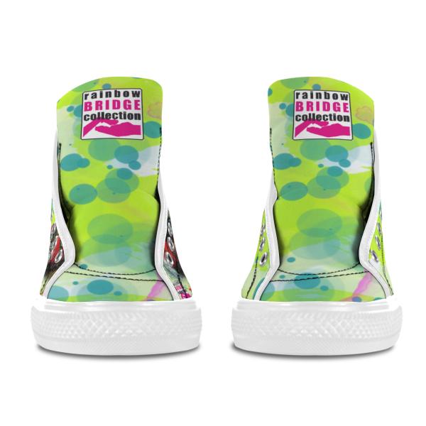 Sneaker mit Hundemotiv Rex2 - Turnschuh, Sportschuh, bunt, Unisex, Grösse 36-46, Mischling, Mix, Mops