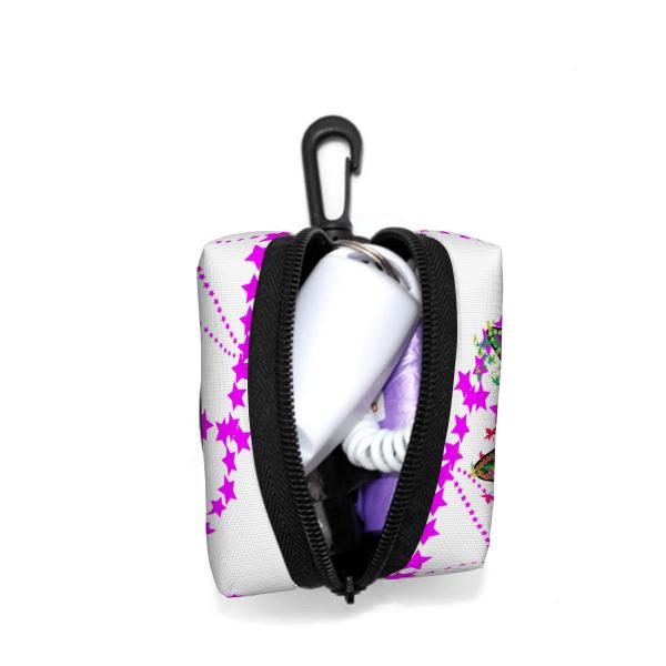 Kack & Pack mit Hundemotiv Roxy - Hundekottütentasche, Hundekotbeutelhalter, bunt, Polyster, Bullterrier, Bulli, SOKA, Listenhund, Mischling, Mix