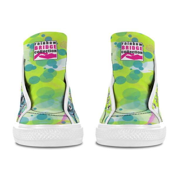 Sneaker mit Hundemotiv Sancho - Turnschuh, Sportschuh, bunt, Unisex, Grösse 36-46, Mischling, Mix, Staffordshire, AmStaff, Staff, SOKA, Listenhund