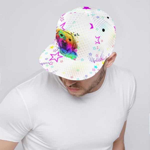 Cap Sunny – Baumwoll-Polyester-Mix, verstellbar, Unisex, One Size, bunt, Mischling, Mix, Golden Retriever