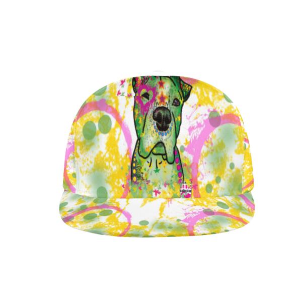 Cap Tyson – Baumwoll-Polyester-Mix, verstellbar, Unisex, One Size, bunt, Mischling, Mix, AmStaff, Staff, Staffordshire, Pitbull, Pit, SOKA, Listenhund, XXL Bully